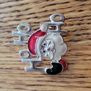 Santa Clause Metal Pin